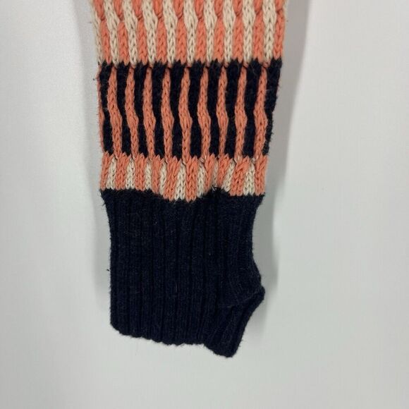 Lululemon Sweater Size 6 Womens Pink Devi Crew Knit Cotton Thumbholes Raglan - Picture 4 of 8